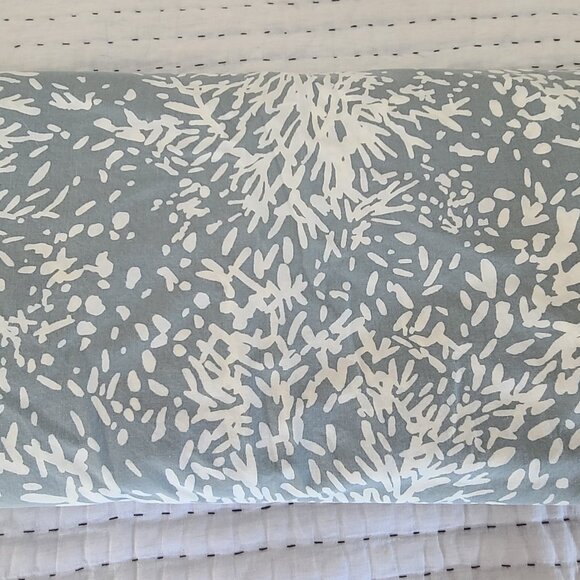 West Elm Queen duvet and shams